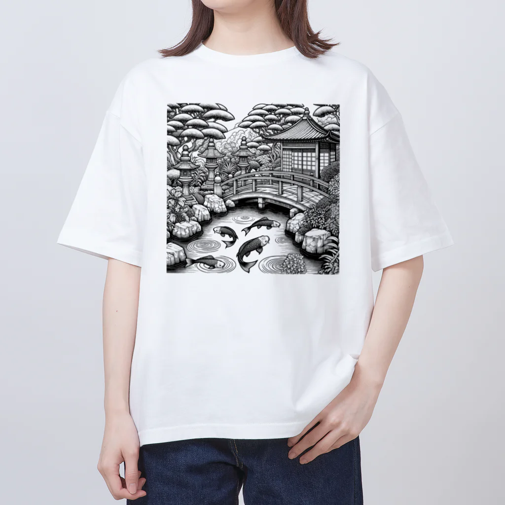 okinawa-okinawa-okinawaの浮世絵２ Oversized T-Shirt