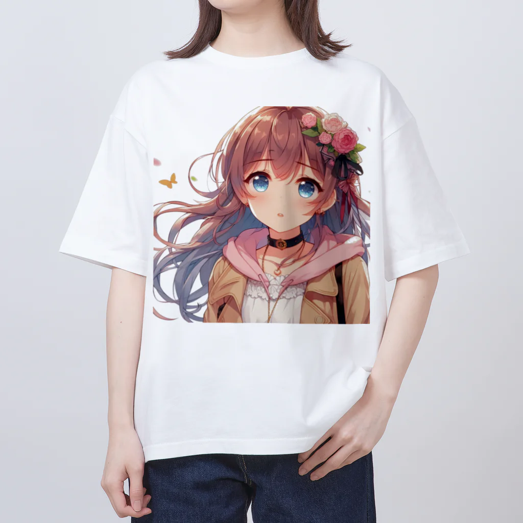 美少女アイテム専門店の美少女⑤ Oversized T-Shirt