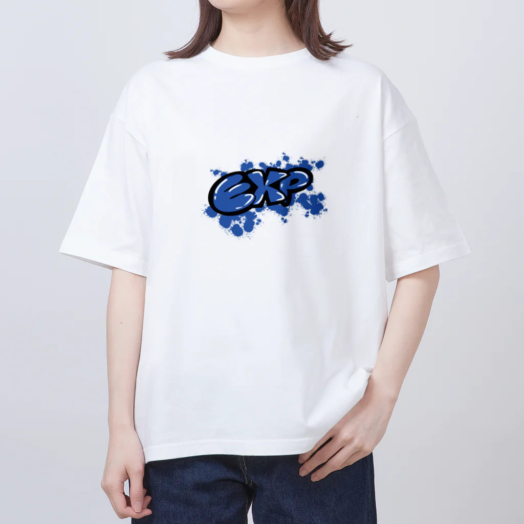 EXP(エクスペリエンスポイント)のインクロゴ オーバーサイズTシャツ