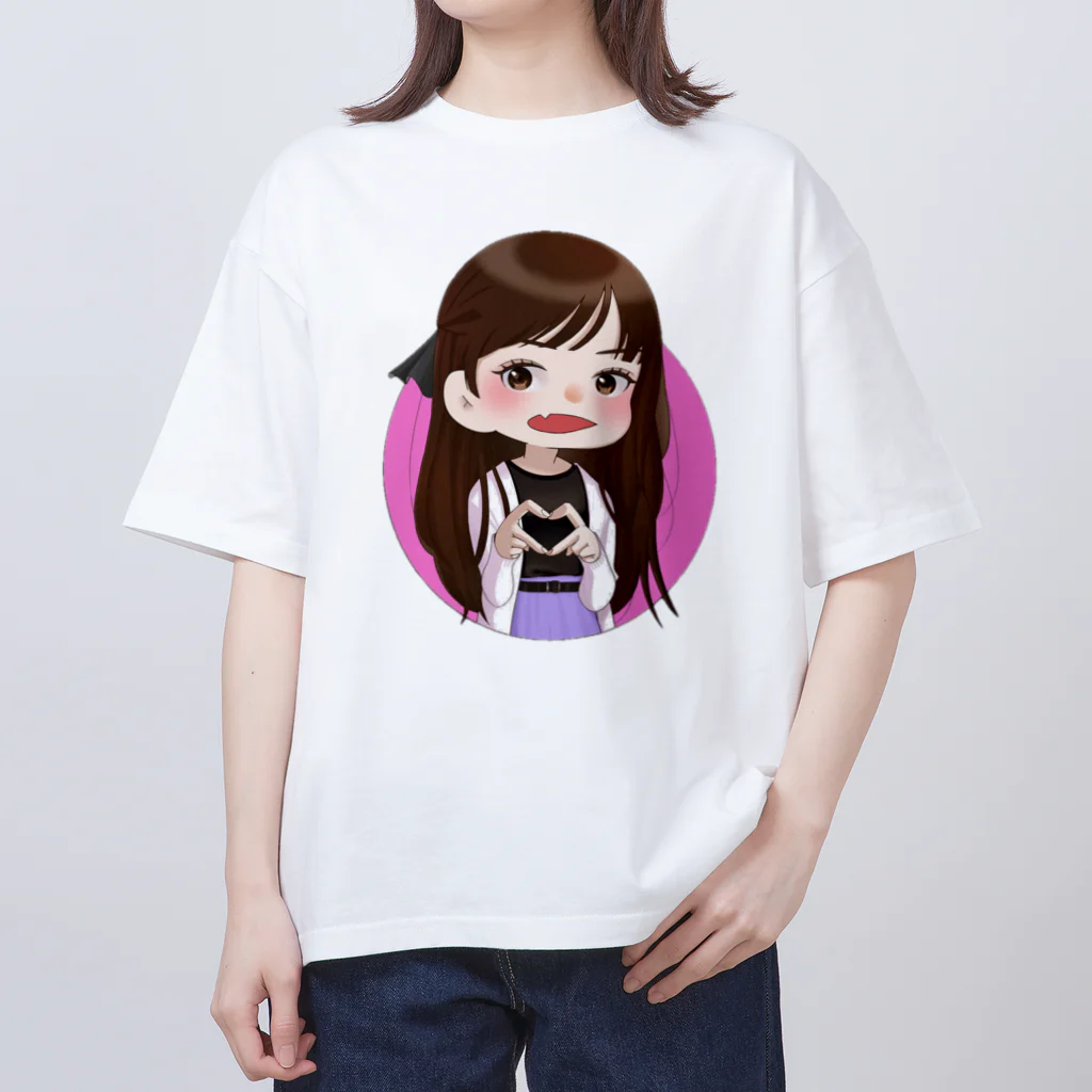 山崎NANAのNANAちゃん オーバーサイズTシャツ