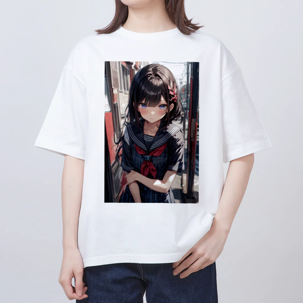 ninjyajyosiの油断した Oversized T-Shirt