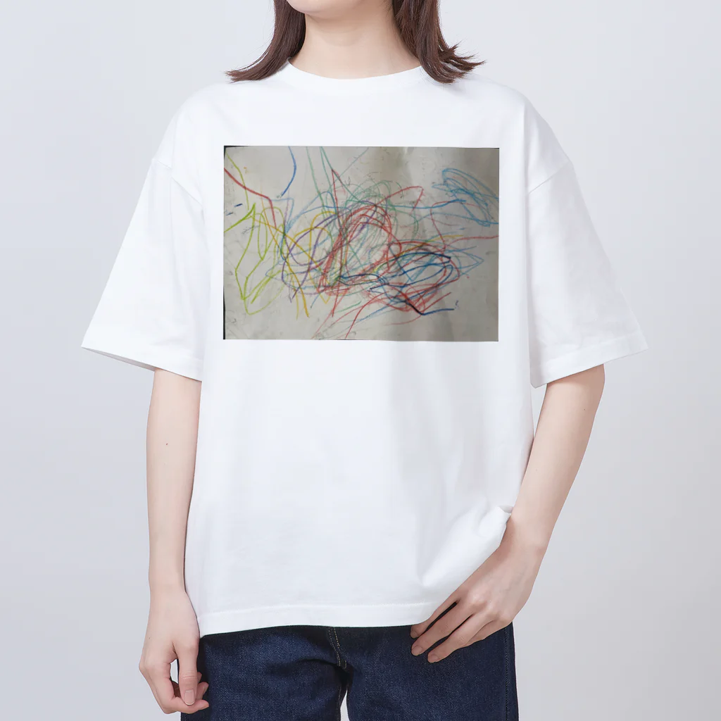 Chun-Momoriのかずくん2歳の自信作その2 オーバーサイズTシャツ