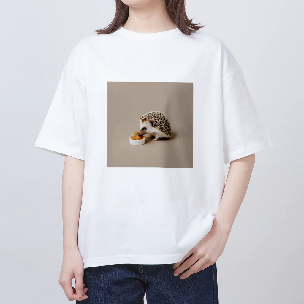 ai美女ショップのちっちゃいﾊﾘﾈｽﾞﾐ🦔 Oversized T-Shirt