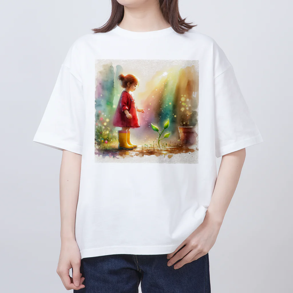 nonfictionの春を呼ぶ少女 Oversized T-Shirt