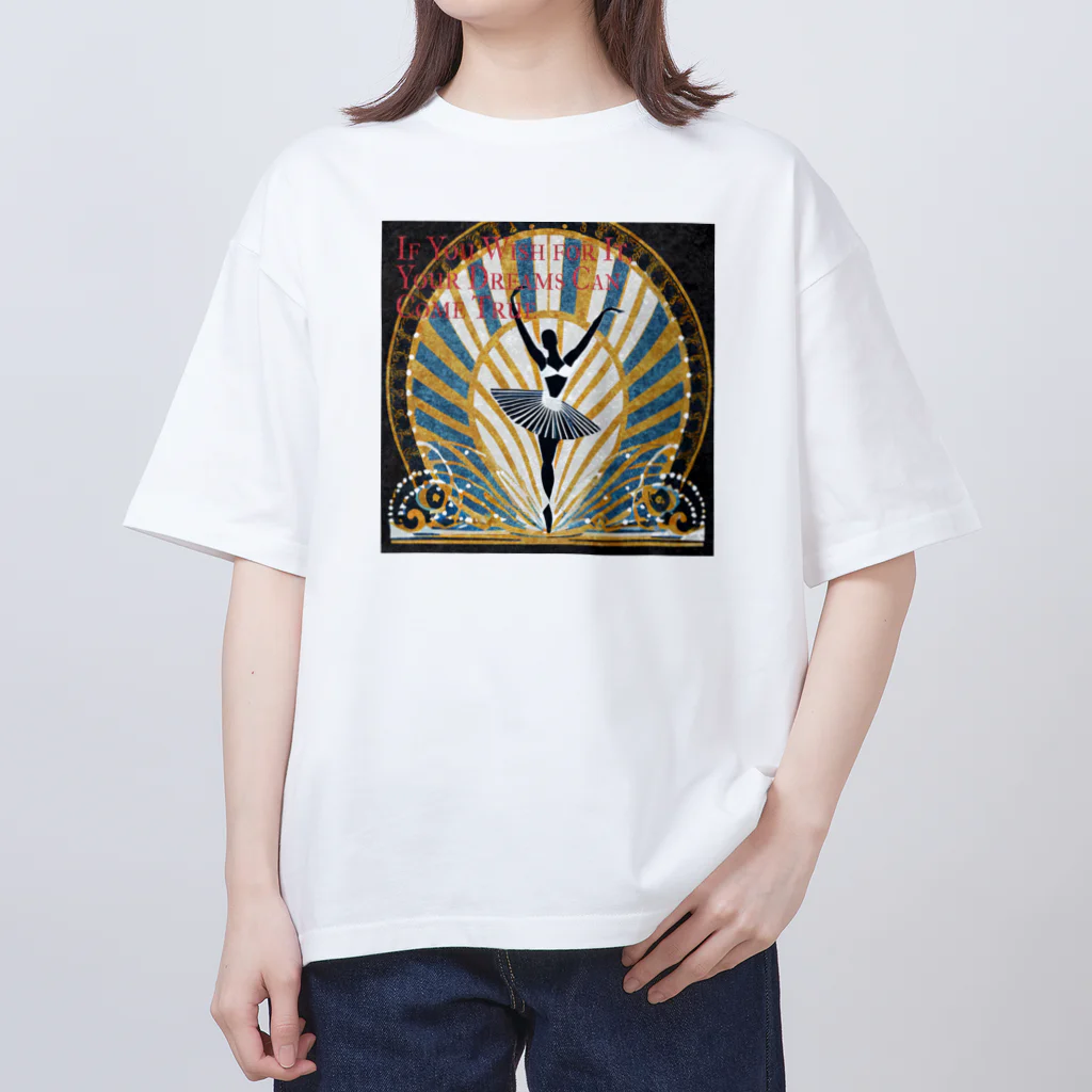 mana美術のバレリーナ Oversized T-Shirt