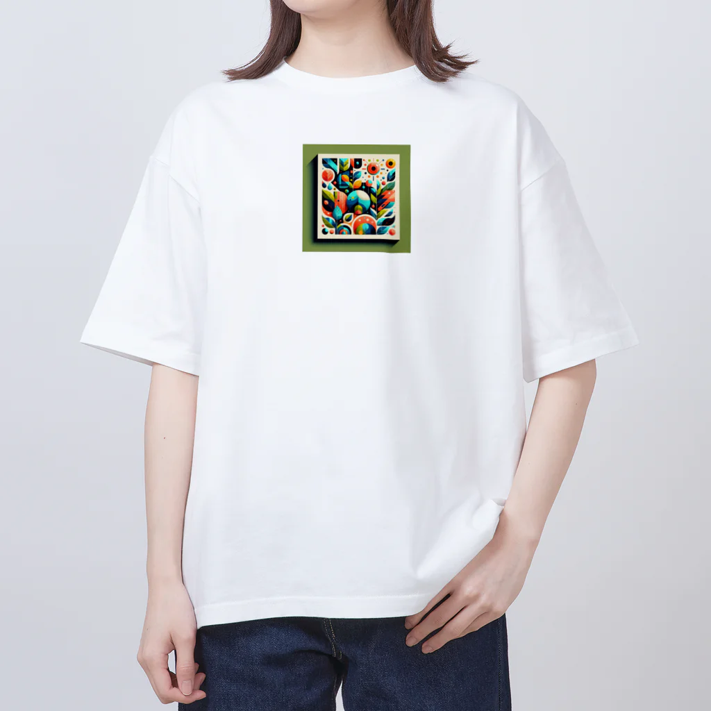 H-Maddyのネイチャーバイブ Tシャツ Oversized T-Shirt