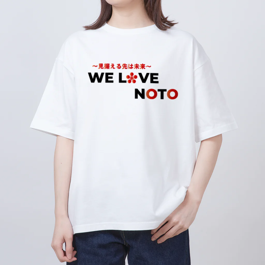 Overtime 〜オーバータイム〜のWe Love NOTO オーバーサイズTシャツ