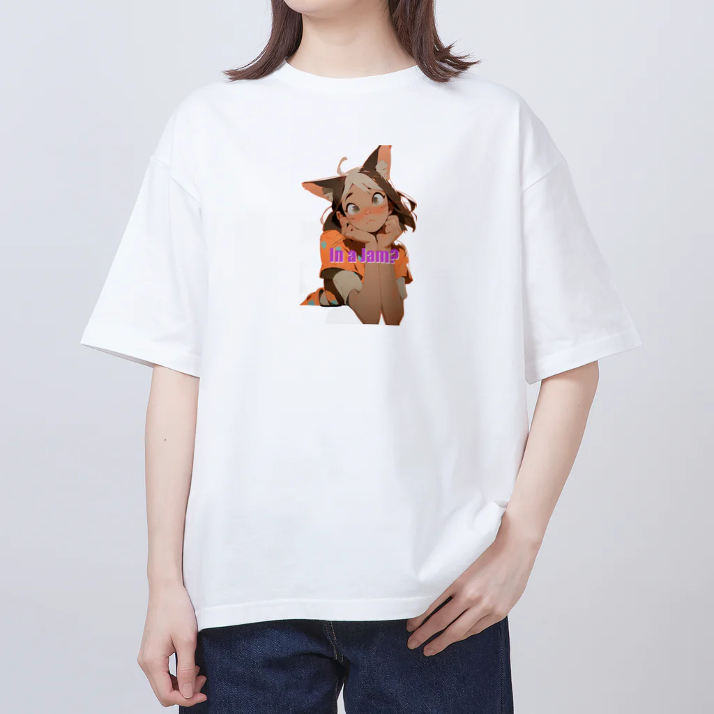 桜音ことこ企画の困ってる？ オーバーサイズTシャツ