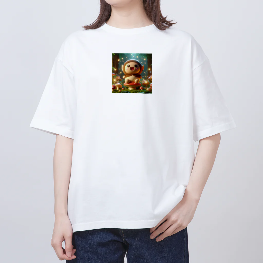 プリンゴブリンのプリンゴブリンさん Oversized T-Shirt