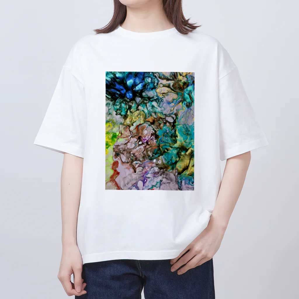 彩雲のKOUSEKI オーバーサイズTシャツ