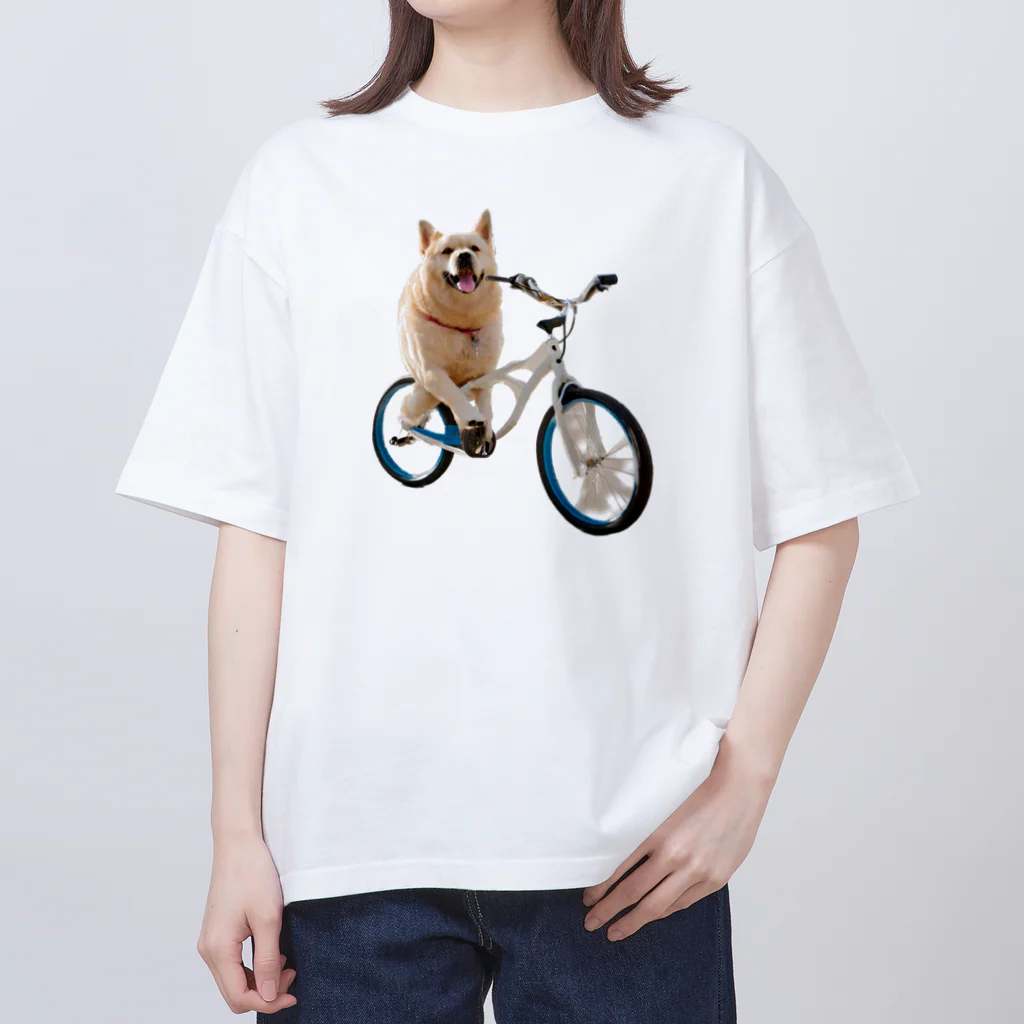 偽ブランドの犬 オーバーサイズTシャツ