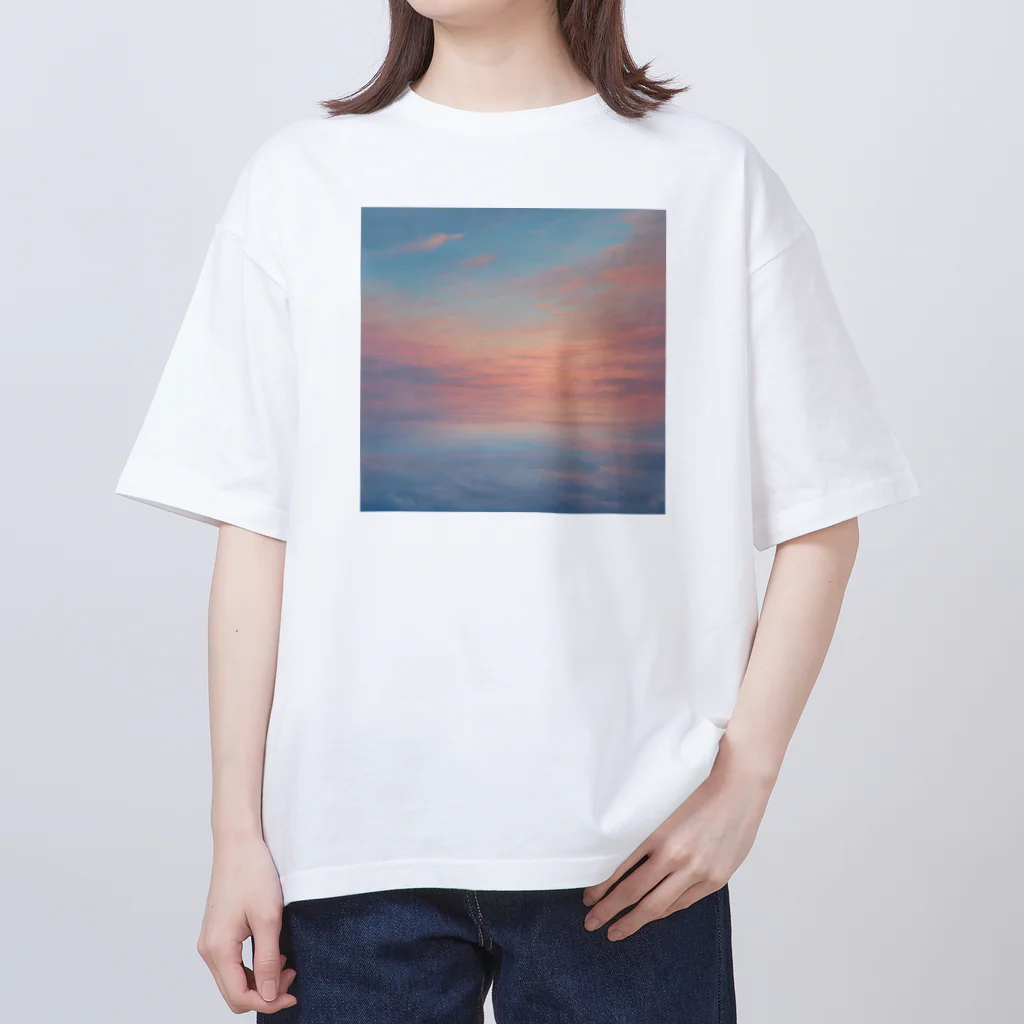 yuzuriha000の夕焼け Oversized T-Shirt