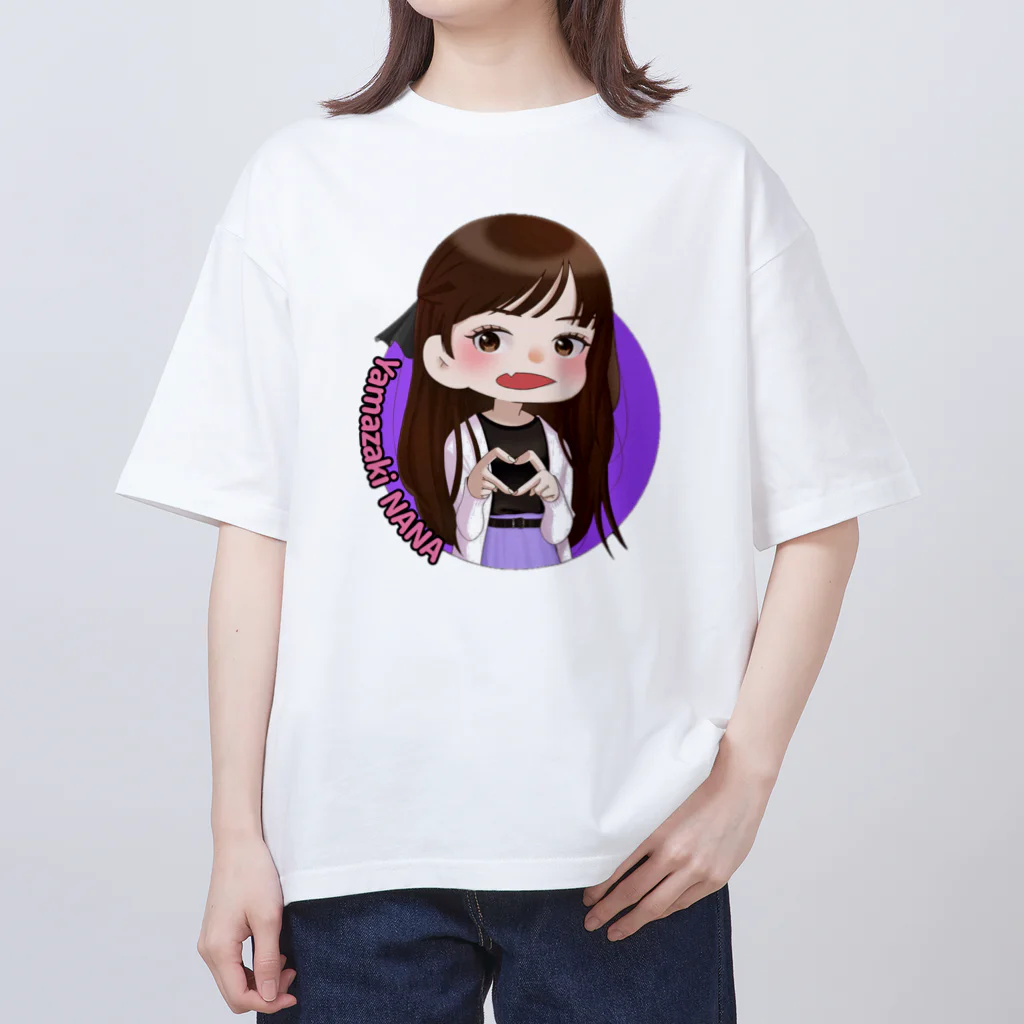 山崎NANAのNANAちゃん オーバーサイズTシャツ