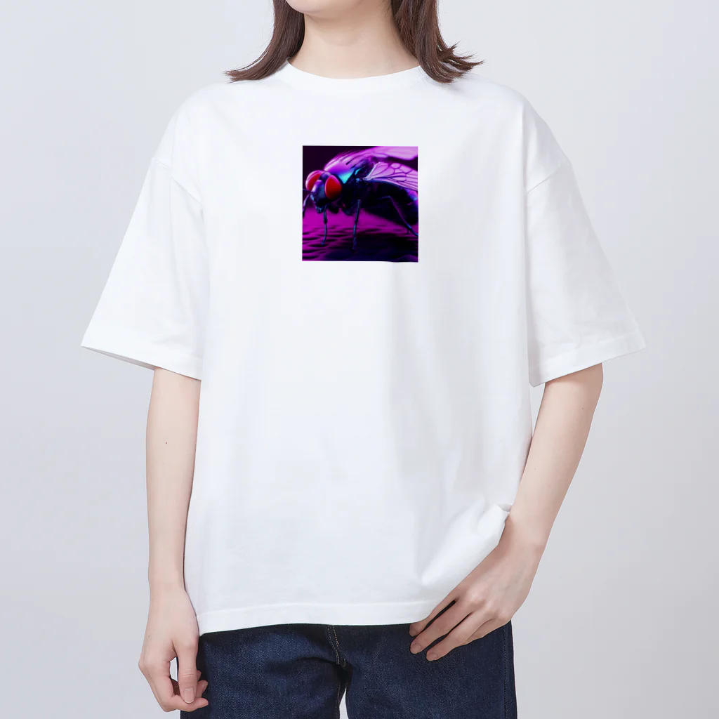 TEPORAの果物を食べるハエ Oversized T-Shirt