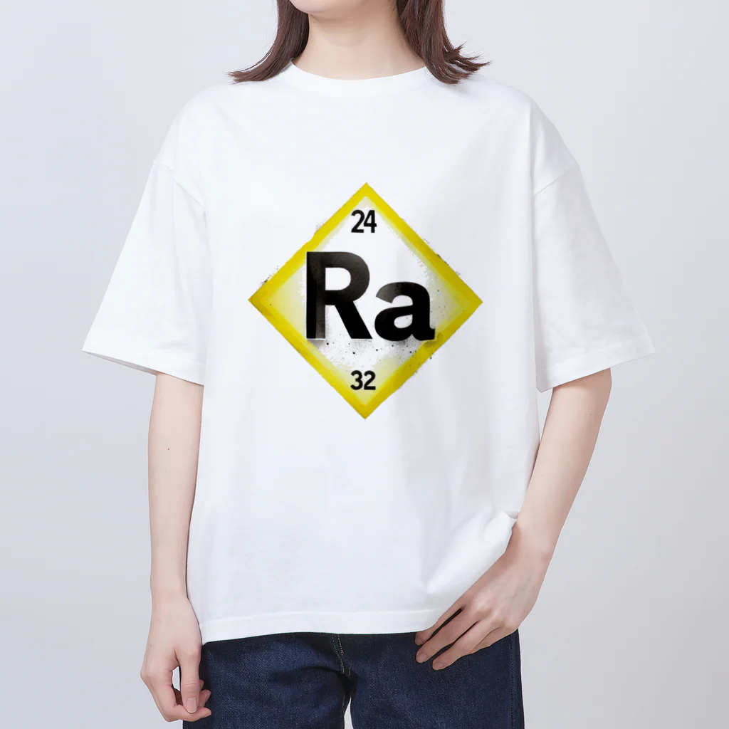 science closet（科学×ファッション）の元素シリーズ　~ラジウム Ra~ Oversized T-Shirt