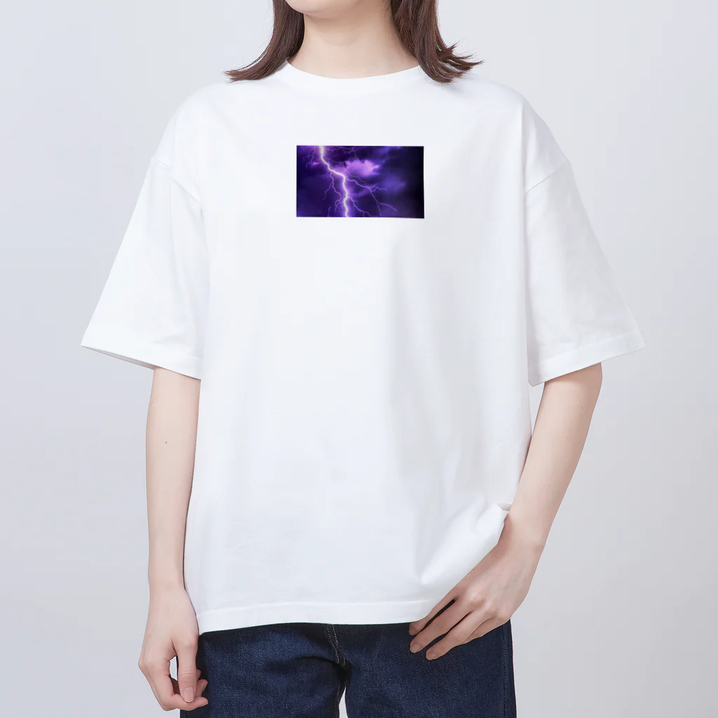 赤い鳥居のサンダジャ Oversized T-Shirt