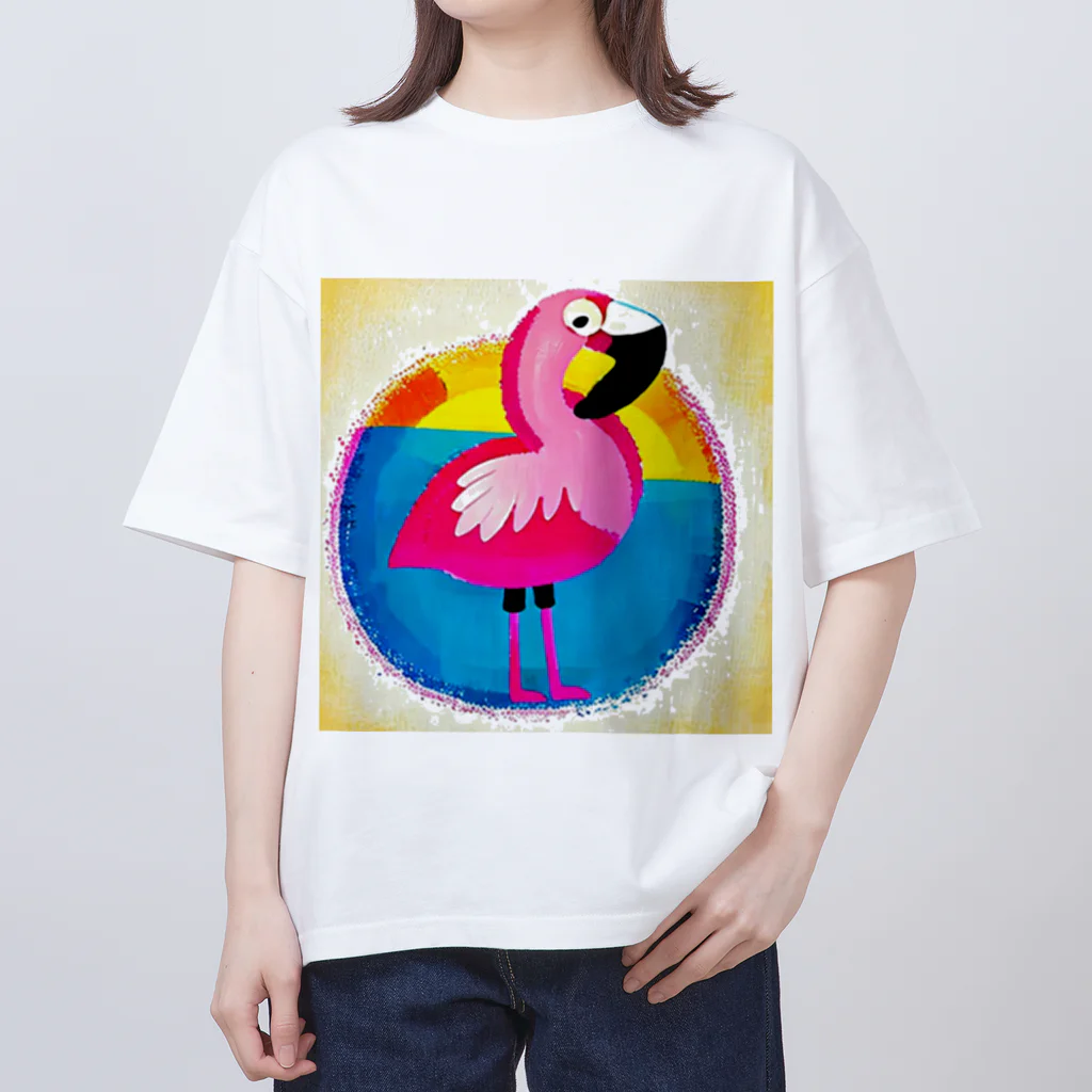 ハリネズミ商会のミンゴちゃん Oversized T-Shirt