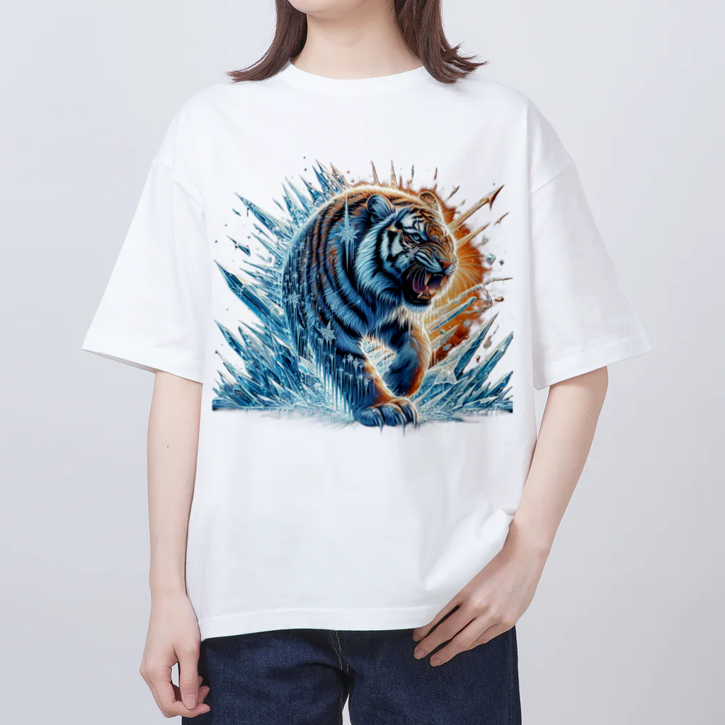 FUMYのICEフロスト・タイガー Oversized T-Shirt