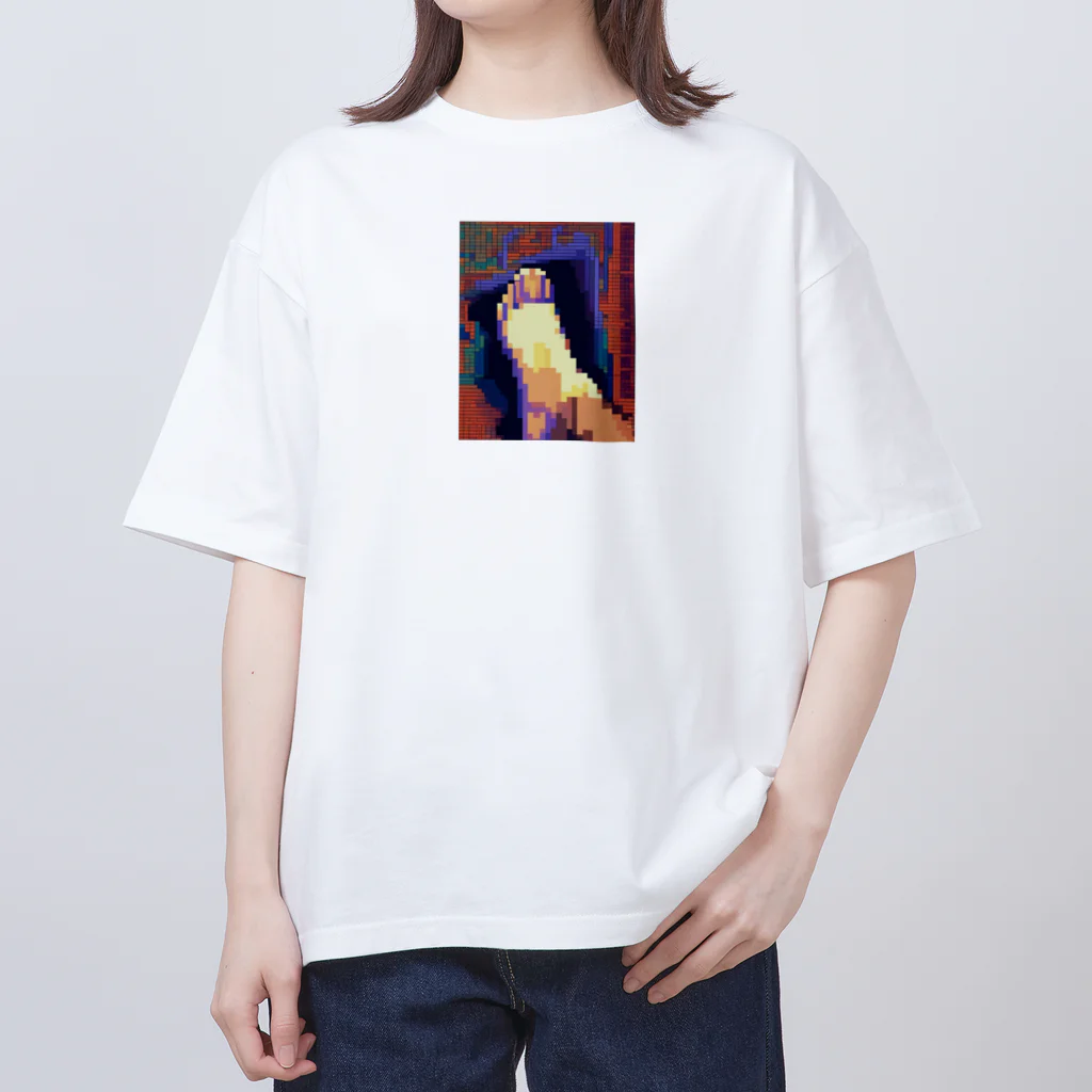 KZ_Graphicsのぼんやりしているブレーキペダル オーバーサイズTシャツ