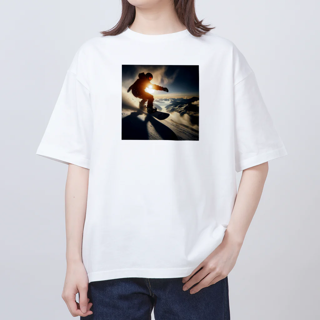 終わらない夢🌈のスノボ🏂❄ Oversized T-Shirt