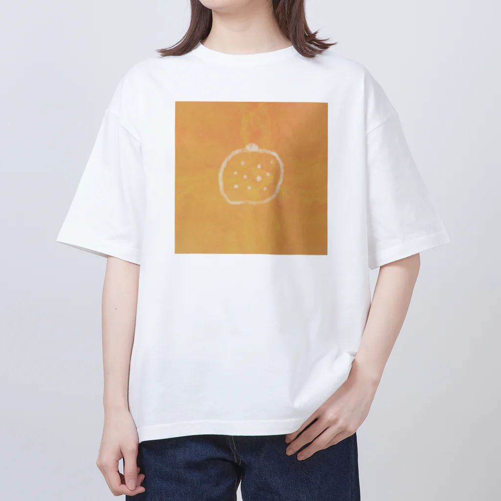 えんがわ　ひなたぼっこのげんきがでるみかん オーバーサイズTシャツ