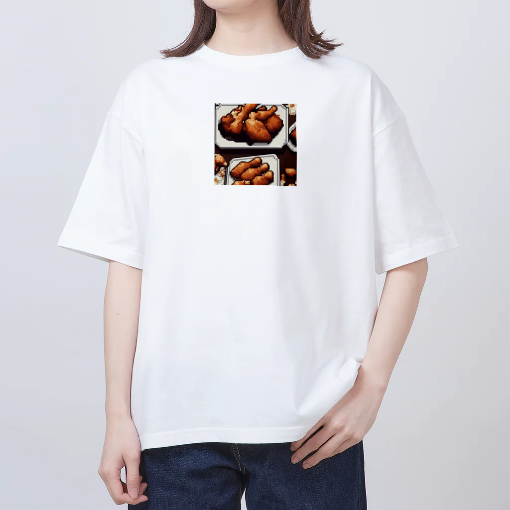 kawaiidoubututatiの醤油からあげ オーバーサイズTシャツ