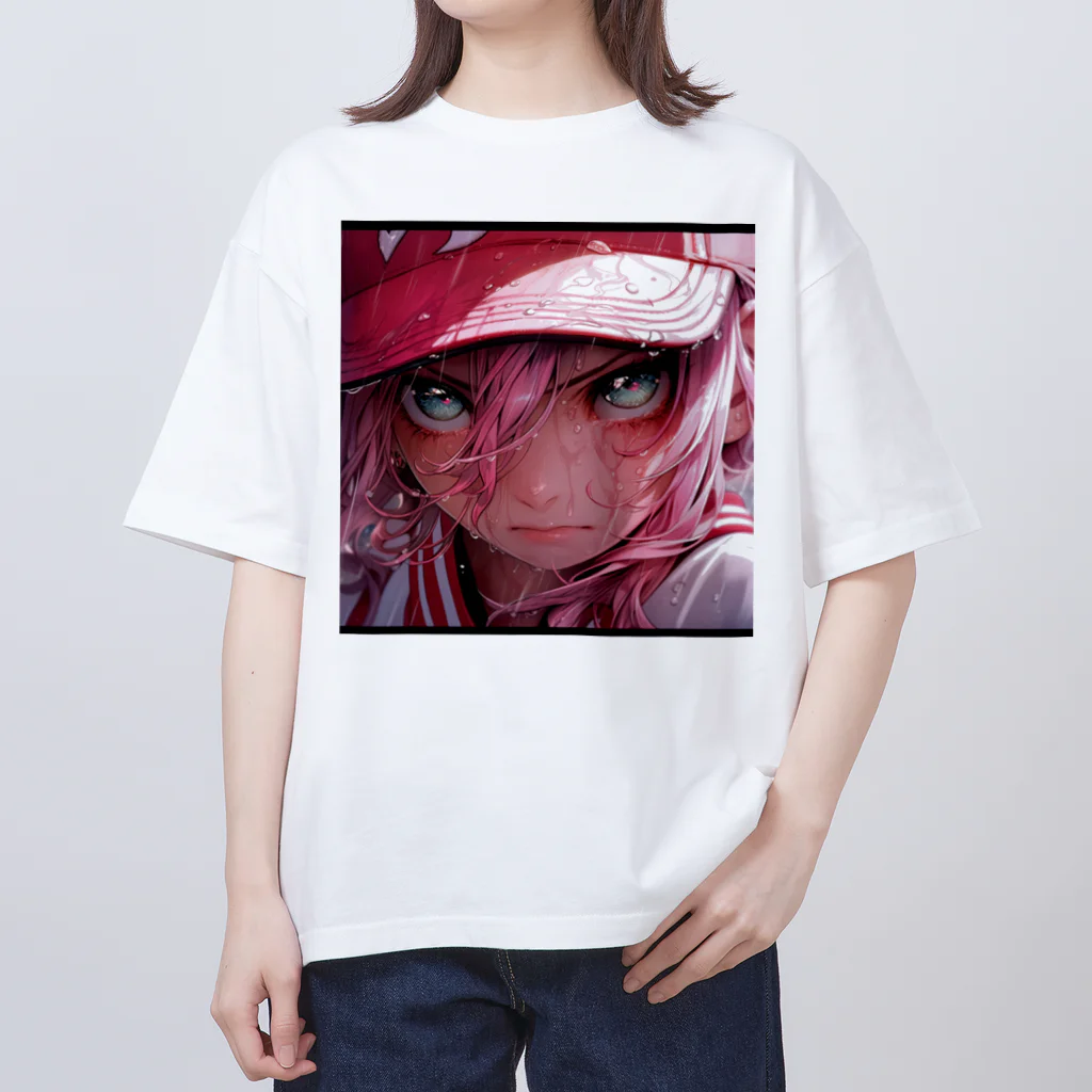 ぶーたんの熱血少女の燃える情熱 Oversized T-Shirt