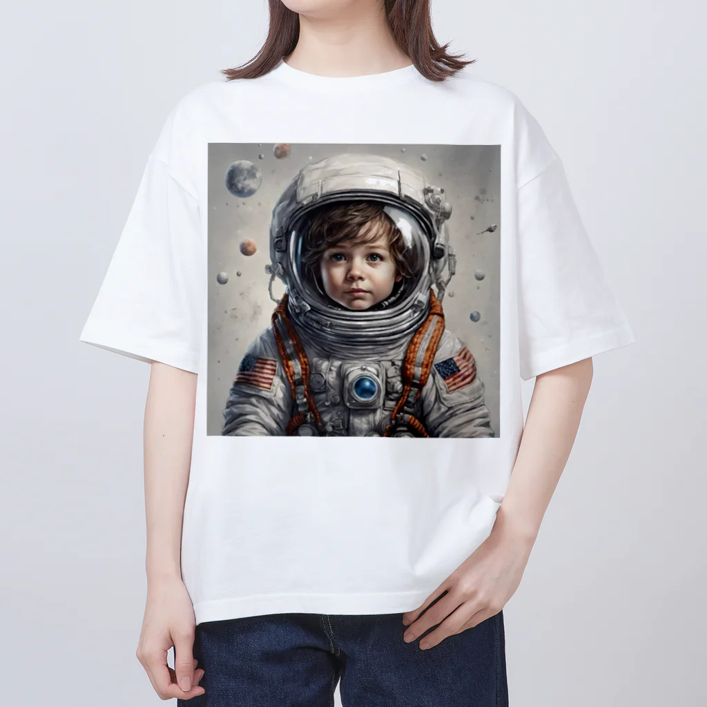 POSTA15の宇宙冒険隊 オーバーサイズTシャツ