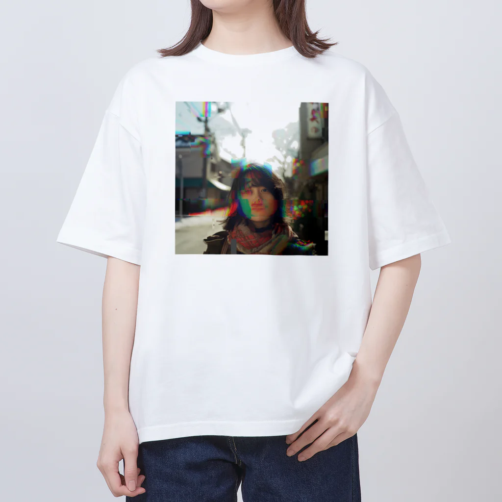 SUKI NA MONO HA NANDESUKA?の存在しない美女 オーバーサイズTシャツ