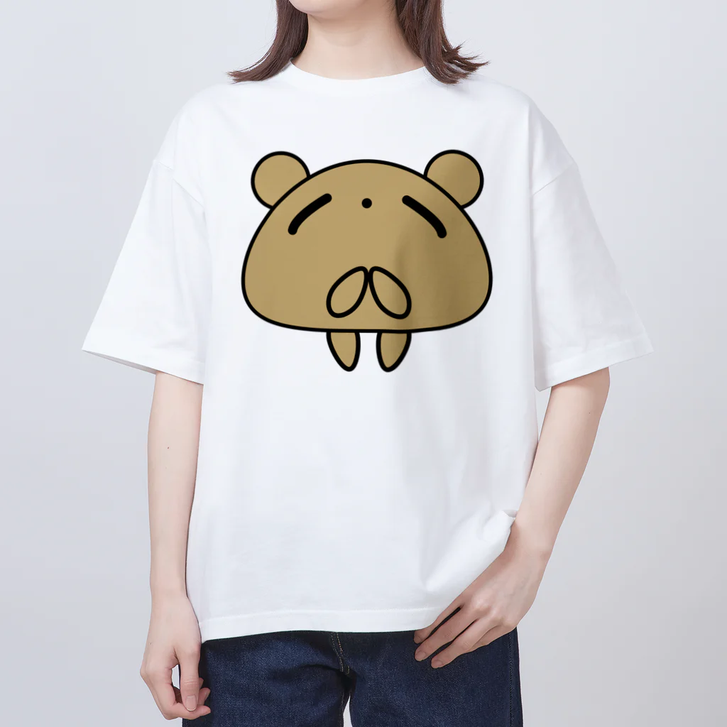 hanakuma33のhanakumaぺたんこくまさん オーバーサイズTシャツ