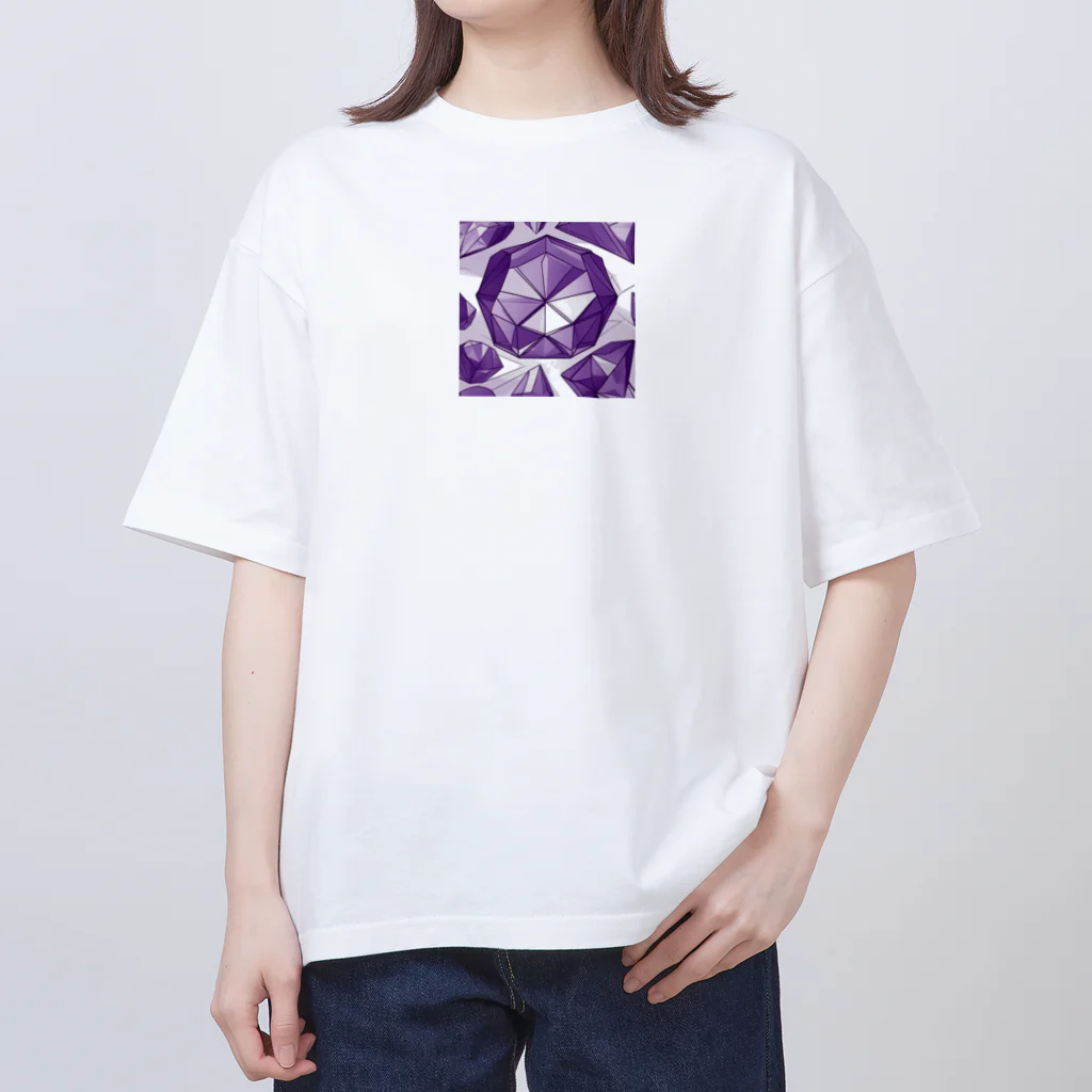 jewel_beのアメジスト Oversized T-Shirt