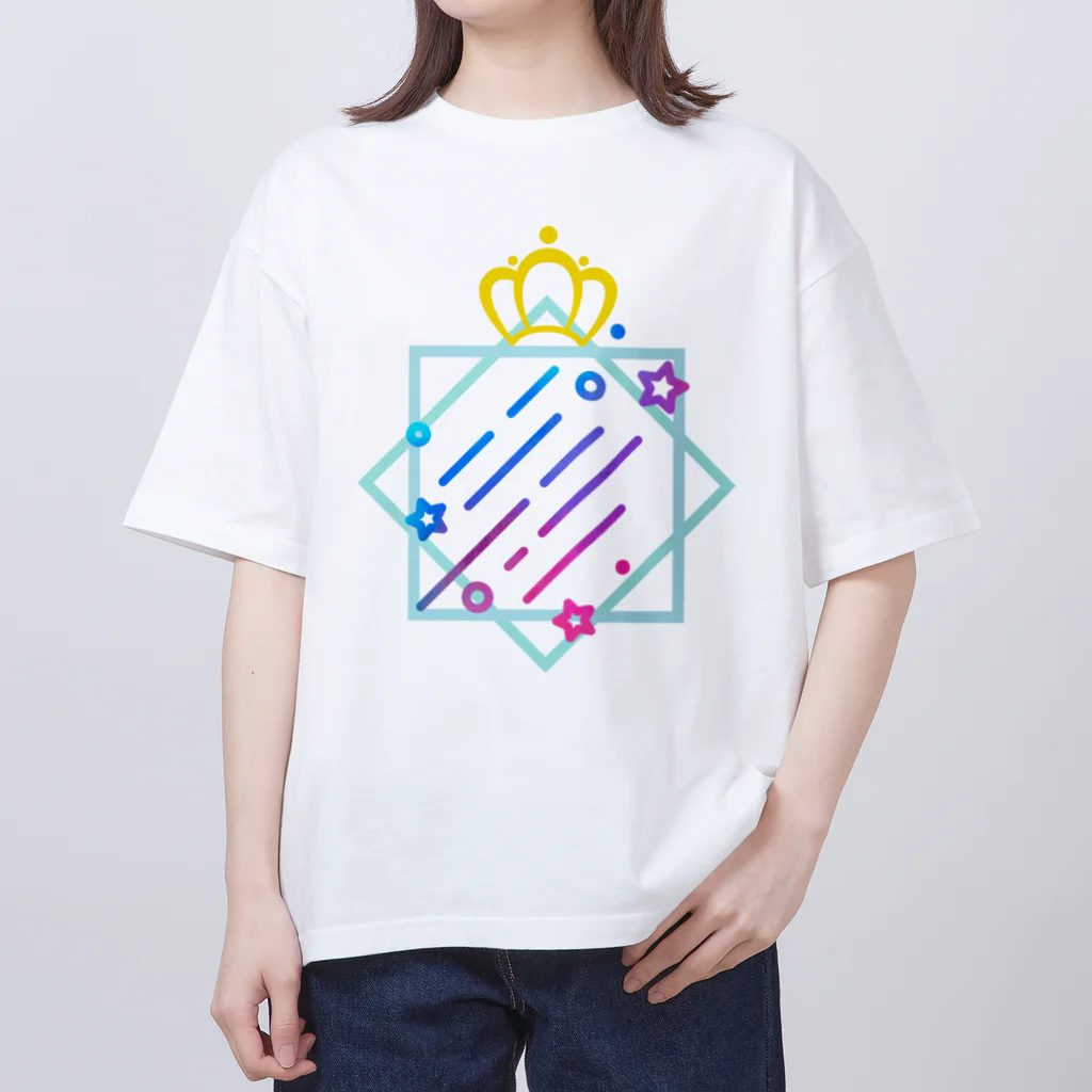 颯姫💎👑の颯姫 ロゴ オーバーサイズTシャツ