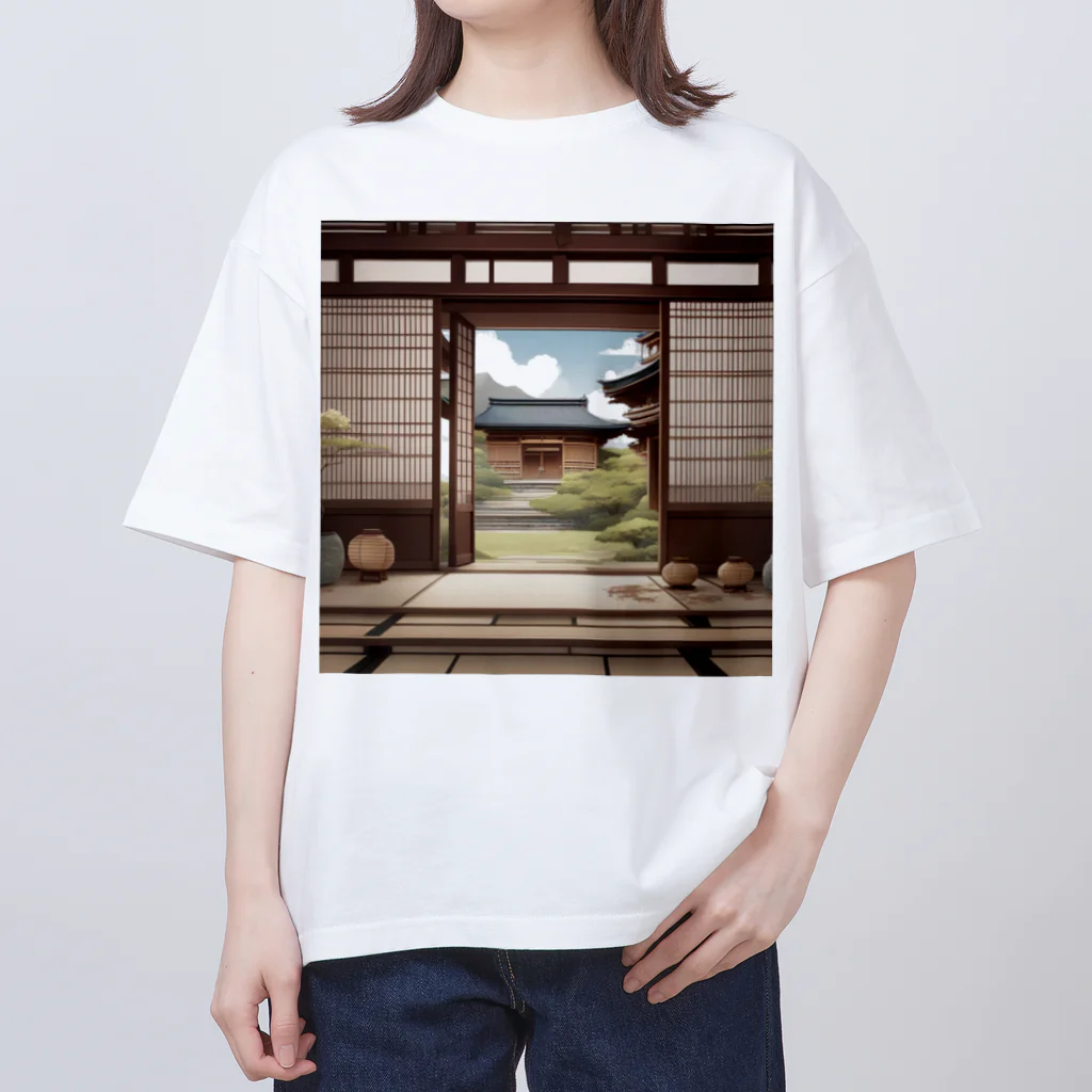 curtisの和風の佇まい Oversized T-Shirt