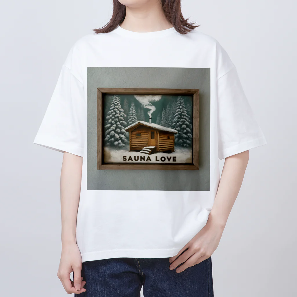 さう～なのsauna love オーバーサイズTシャツ