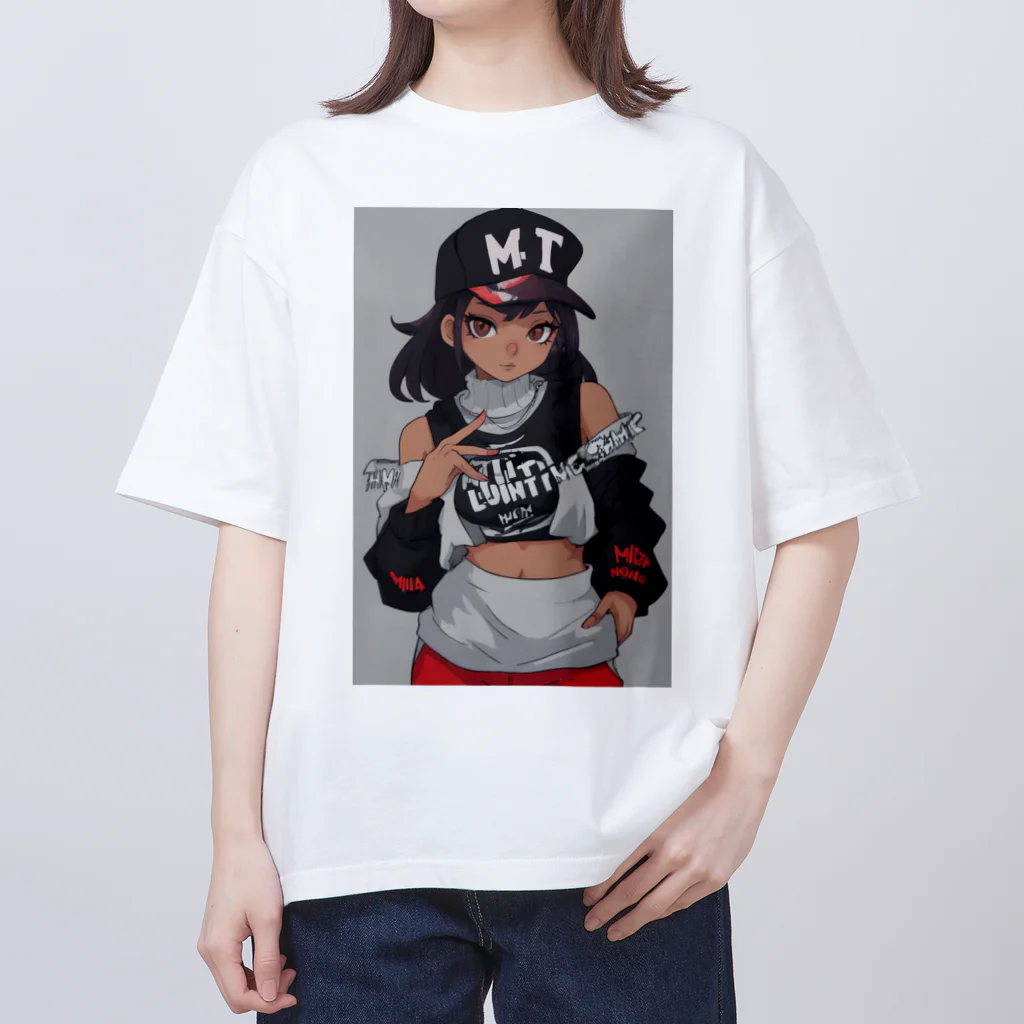 RYU_RYUのhip-hop レディース オーバーサイズTシャツ