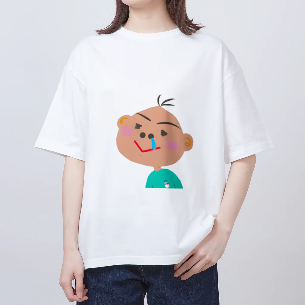 ザ☆めんまのお店の笑太郎（えみたろう） オーバーサイズTシャツ