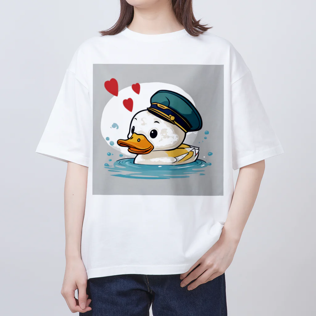 ザ☆めんまのお店のゆっくり進行☆あひる隊長！ Oversized T-Shirt