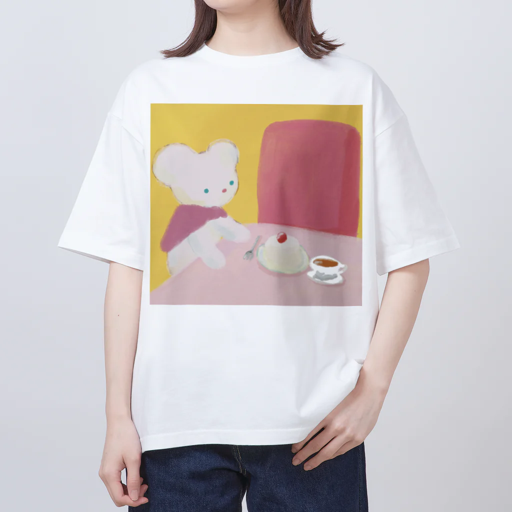 やまぐちまきのショートケーキ オーバーサイズTシャツ