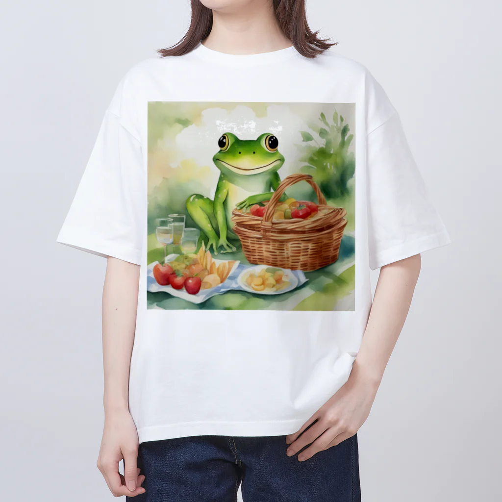 yuko_uのハピケロ〜ピクニック Oversized T-Shirt