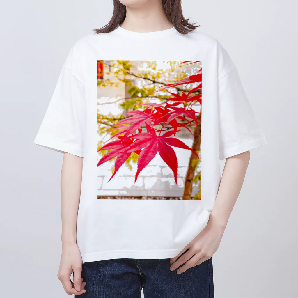 ホリリン@カリスマエディターの紅葉② オーバーサイズTシャツ