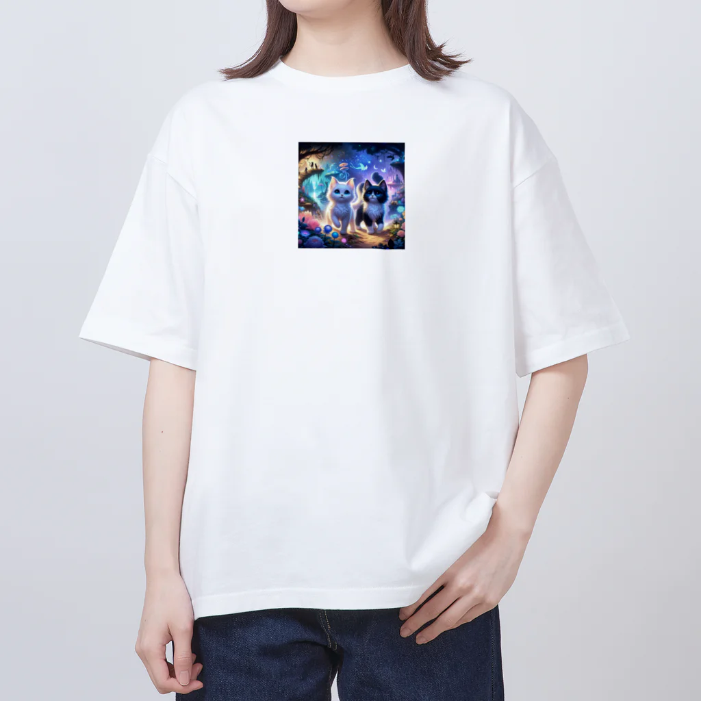 katohkouchiの夢幻の森の小さな冒険者たち オーバーサイズTシャツ