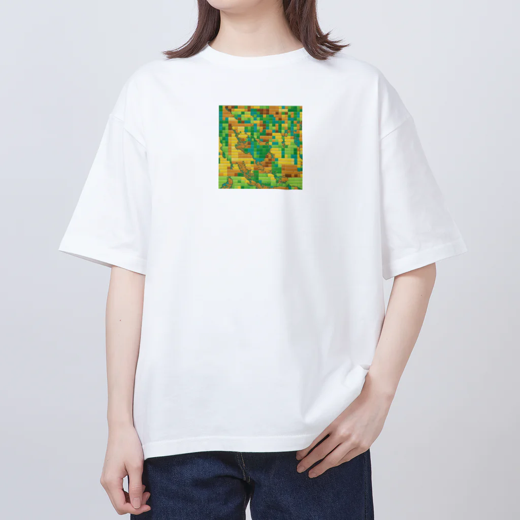 黄金宮殿のWorld Oversized T-Shirt