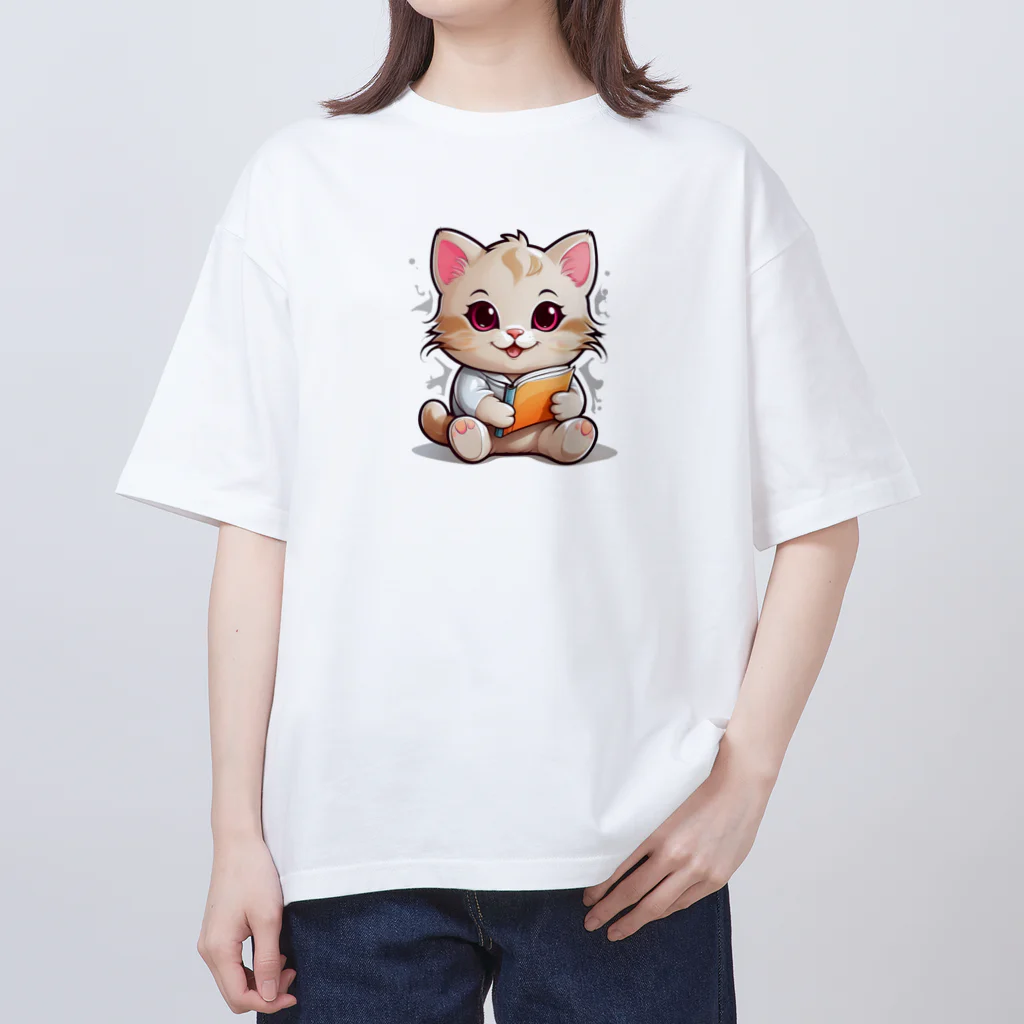 dorakiti0712のにゃんこ先生 Oversized T-Shirt