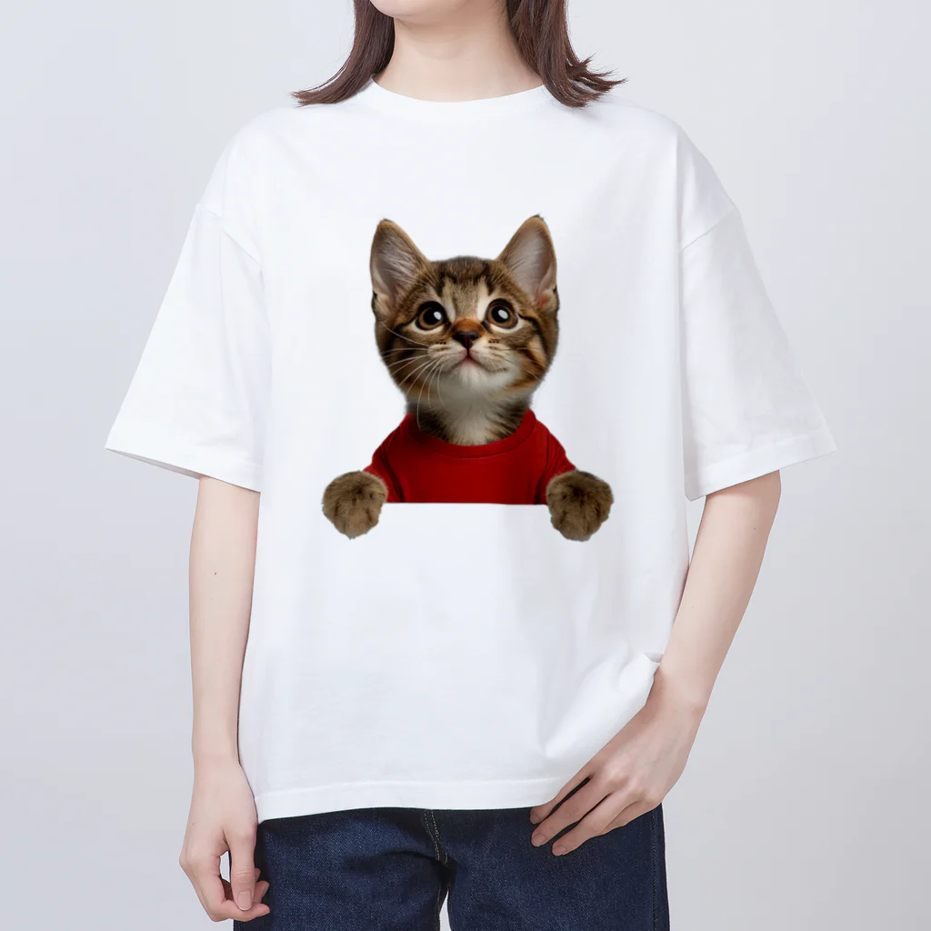 子猫のマイク・mikeの部屋のmikeナンバー１ オーバーサイズTシャツ