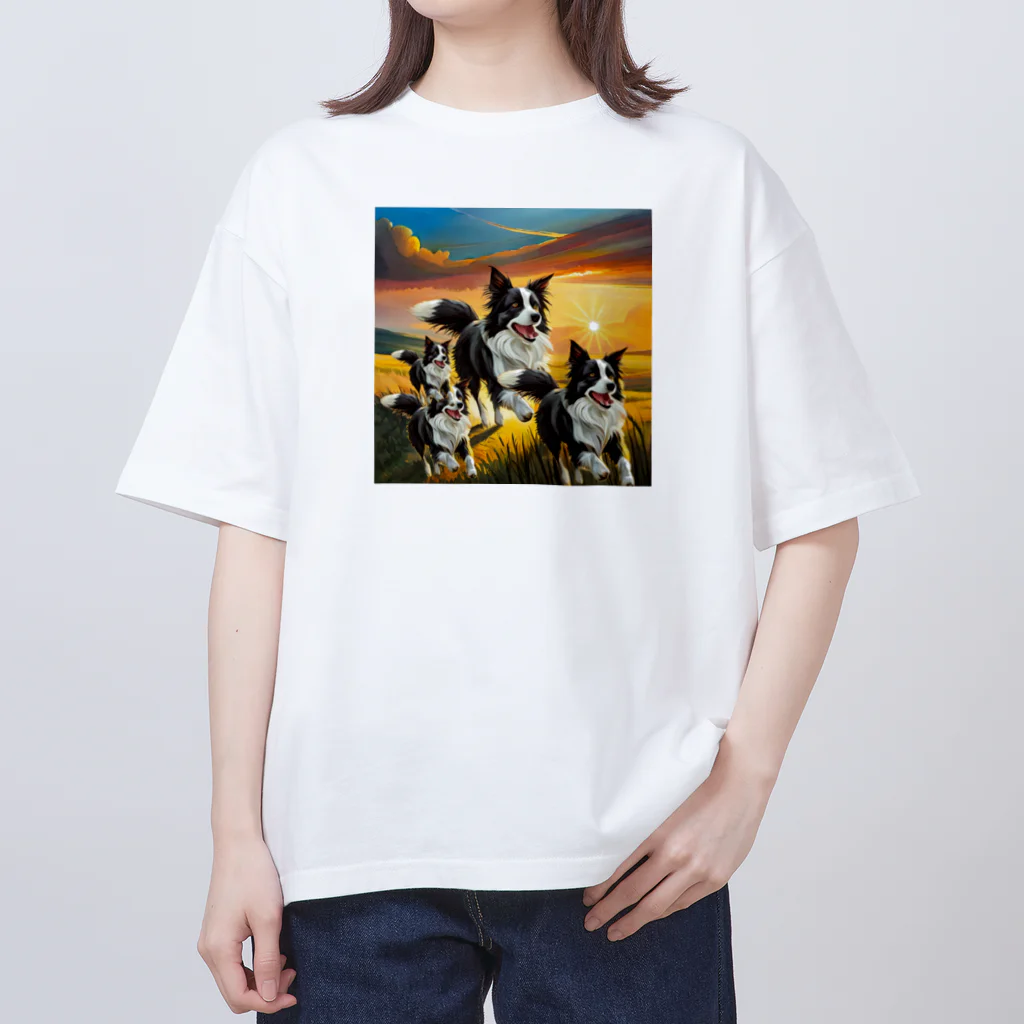 DREAMHOUSEのボーダーコリー Oversized T-Shirt