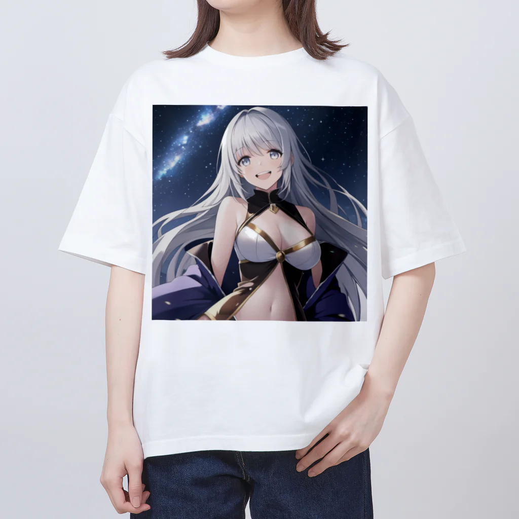 tune1014の美少女 オーバーサイズTシャツ