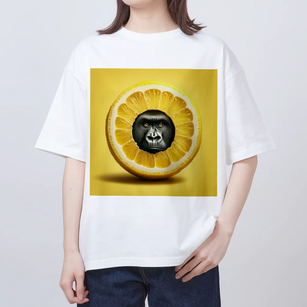 ゴリラショップのThe Mighty Gorilla Lemon  オーバーサイズTシャツ