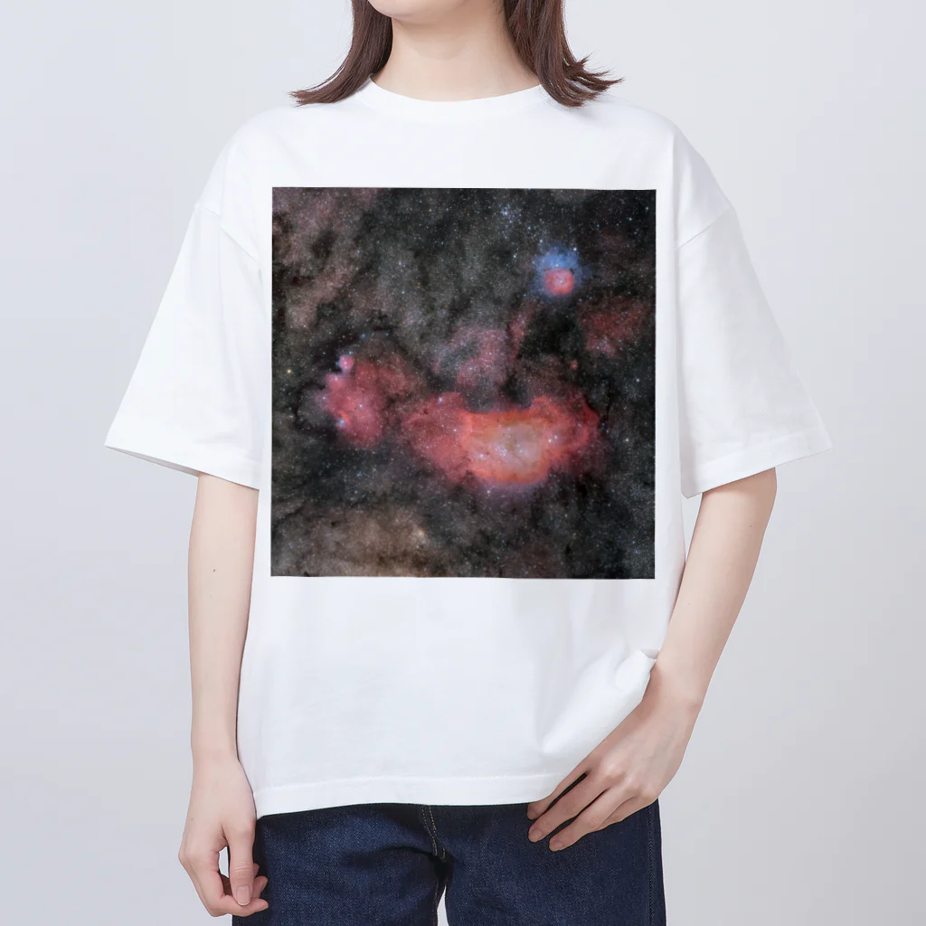 S204_Nanaの干潟星雲 オーバーサイズTシャツ