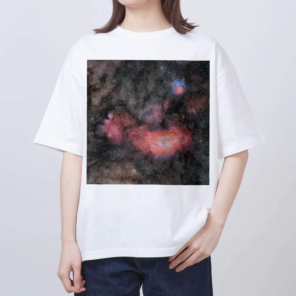 S204_Nanaの干潟星雲 Oversized T-Shirt