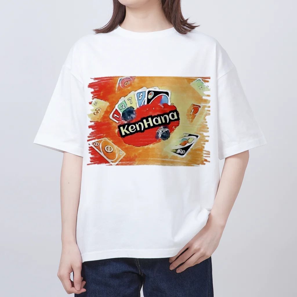 KenHana ハウスのパグ犬　ケンちゃん　花ちゃん Oversized T-Shirt